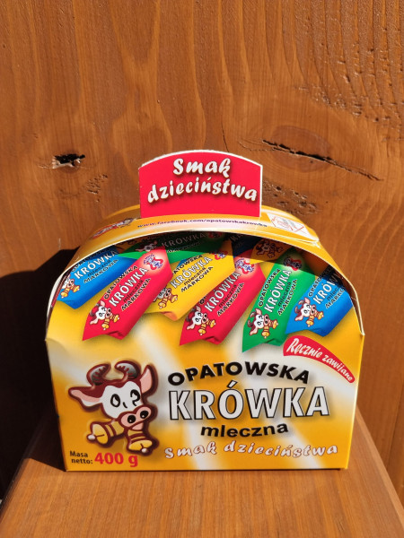 Krówka Opatowska mleczna  smak dzieciństwa
