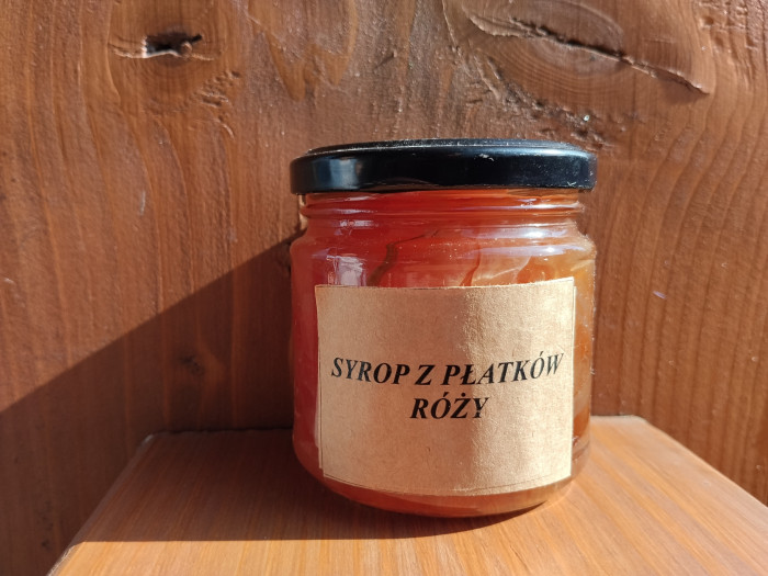 Syrop z płatków róży od p.Zych