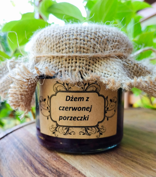 Dżem z czerwonej porzeczki 