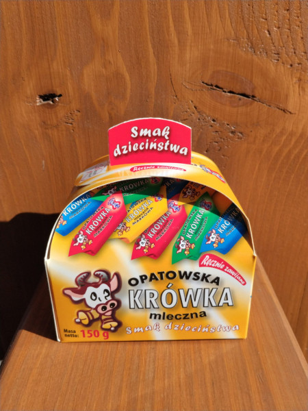 Krówka Opatowska mleczna smak dzieciństwa