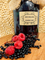 Sok malina+czarny bez od p.Kot