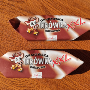 Baton XXL mleczny kakaowy