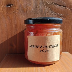 Syrop z płatków róży od p.Zych