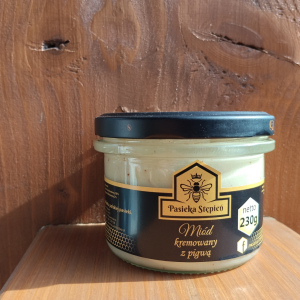 Miód kremowany z pigwą