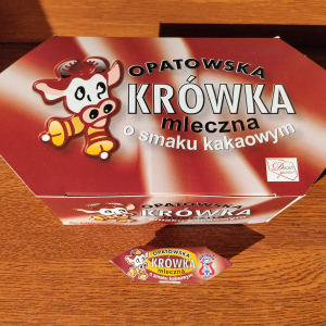 Krówka Opatowska mleczna o smaku kakaowym opakowie 500g