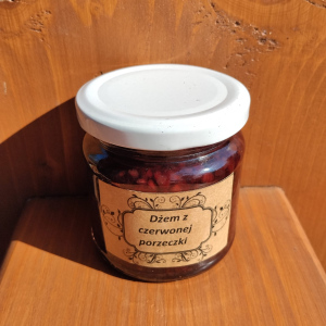 Dżem z czerwonej porzeczki 