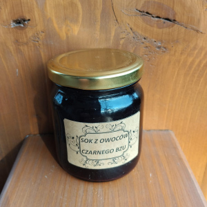 Sok z owoców czarnego bzu od p.Kot